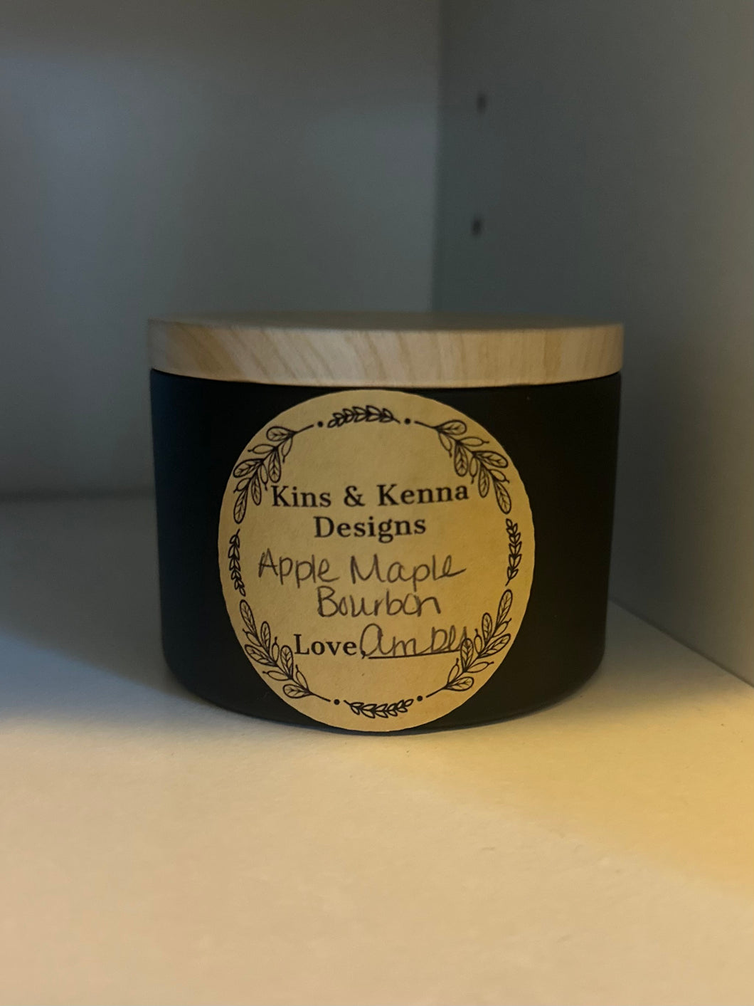Apple Maple Bourbon Candle