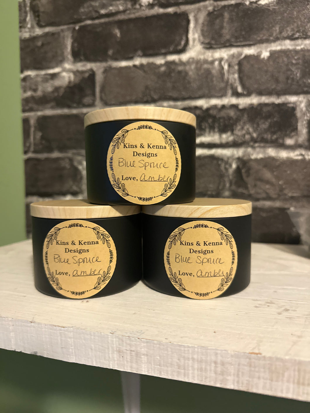 Blue Spruce Scented Candle
