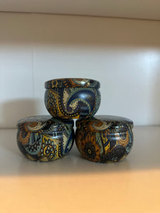 Decorative Mini Tin Candle