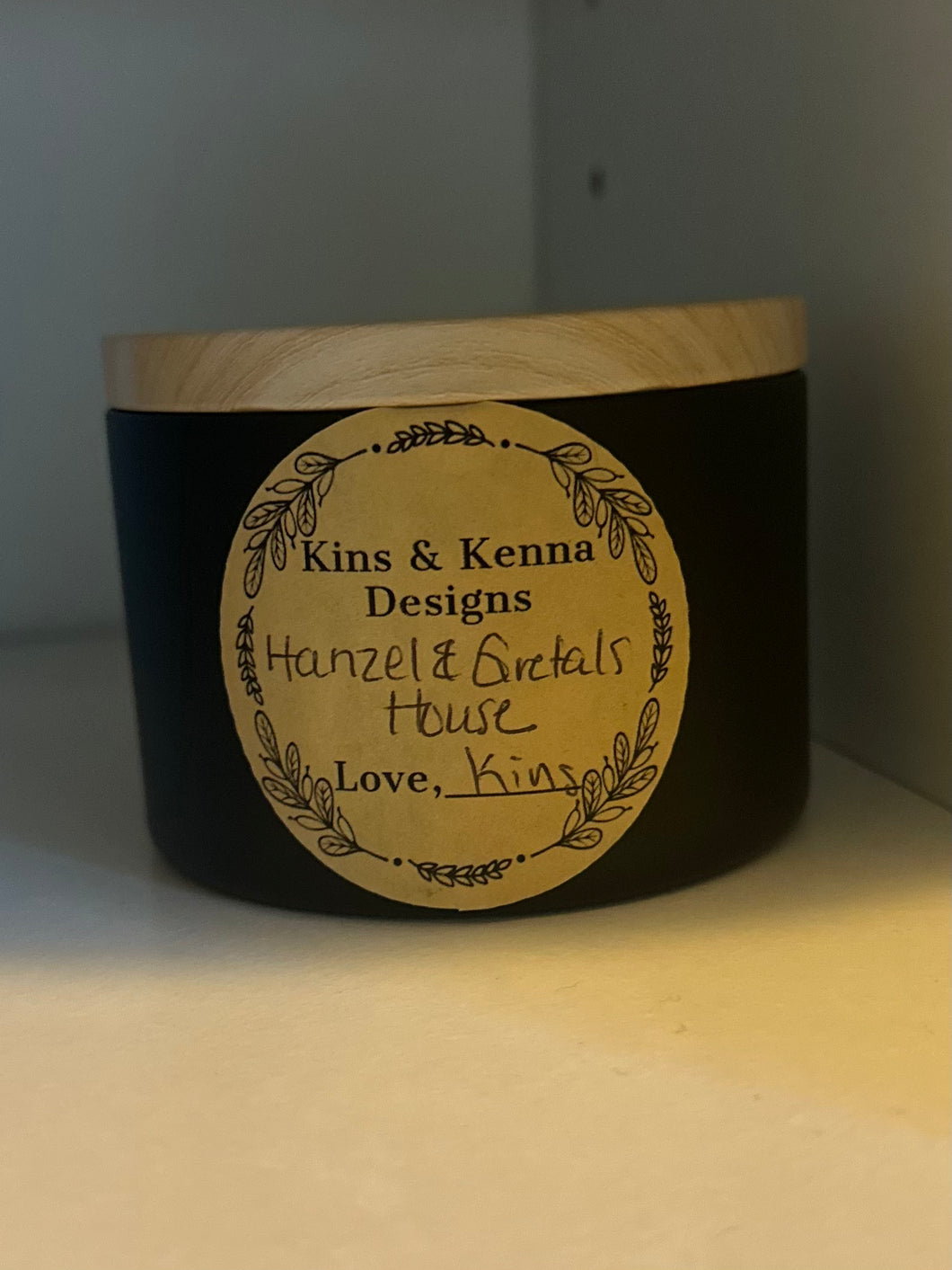 Hansel and Gretals House Candle