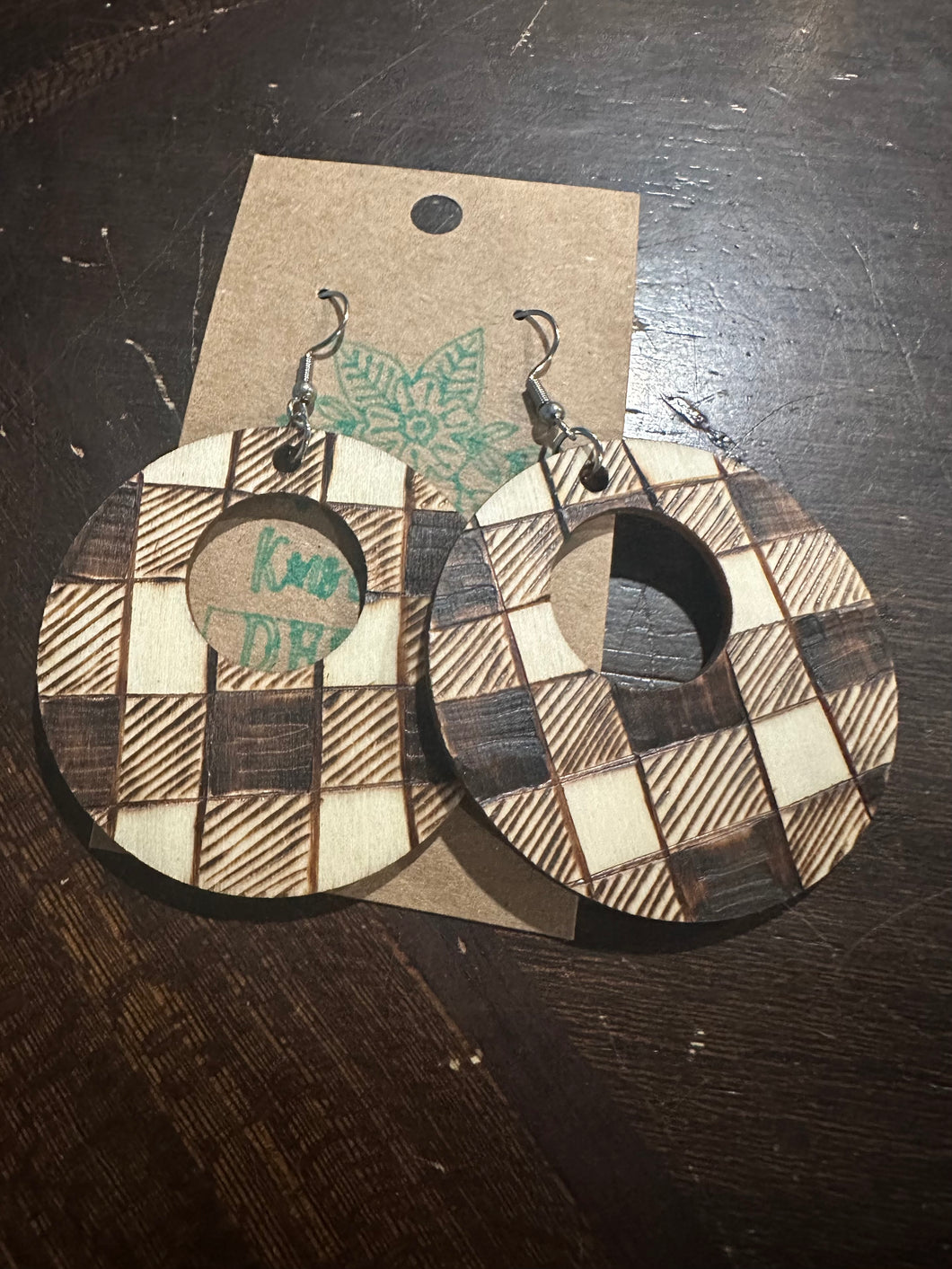 Plaid Hoops