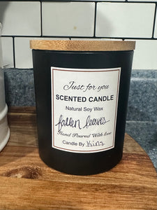 Fallen Leaves Candle