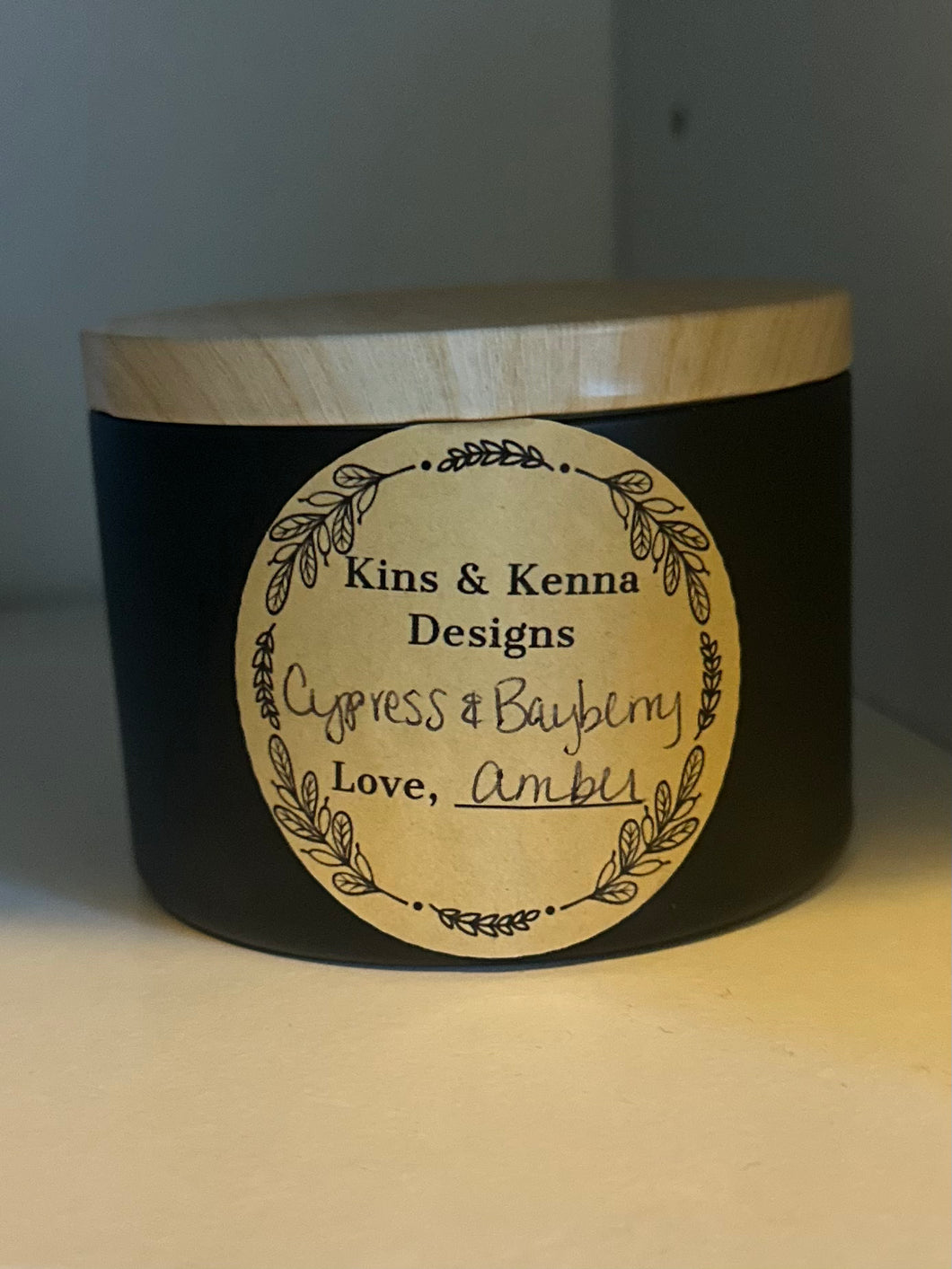 Cypress and Bayberry Candle