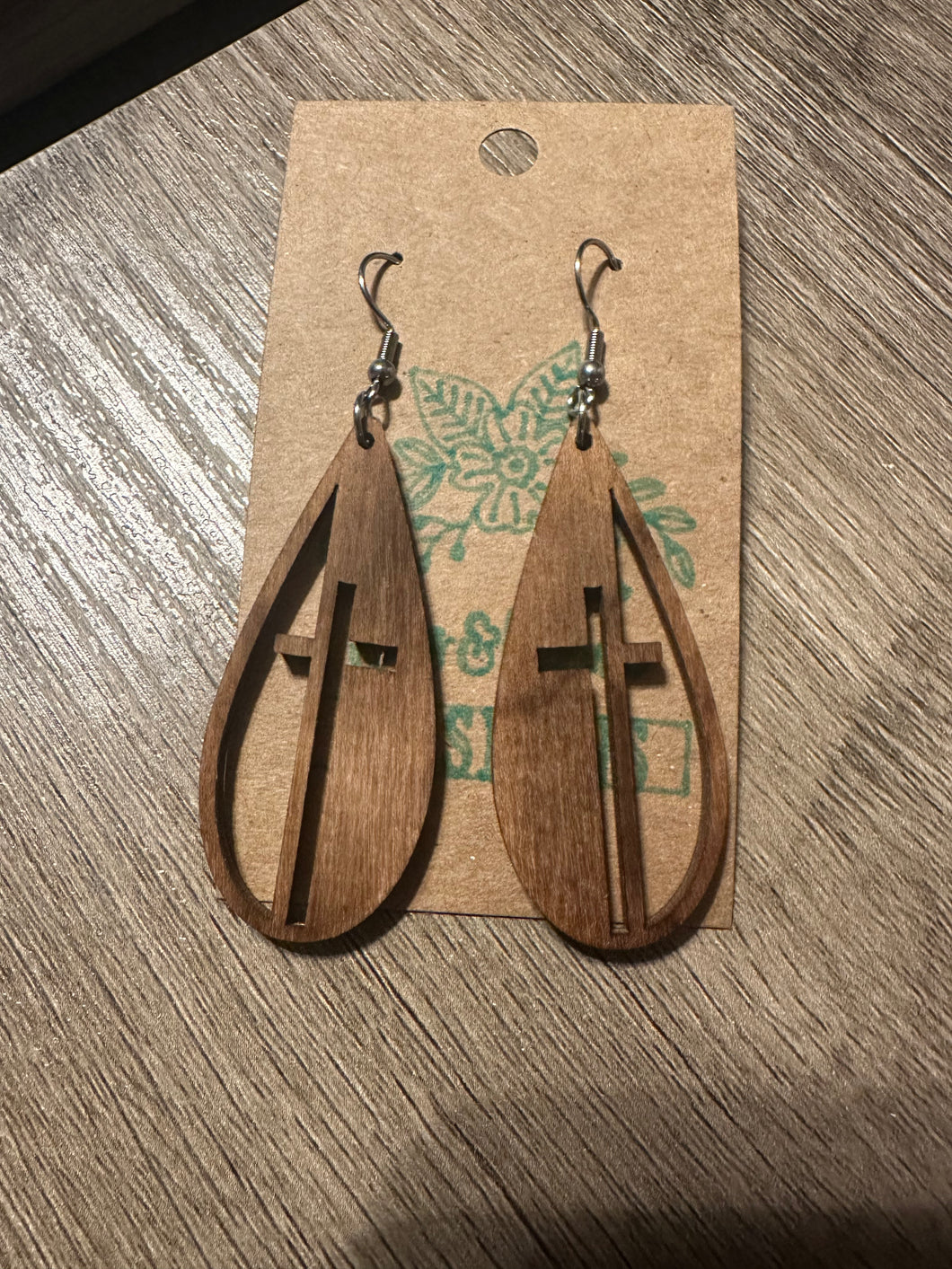 Cross Teardrop