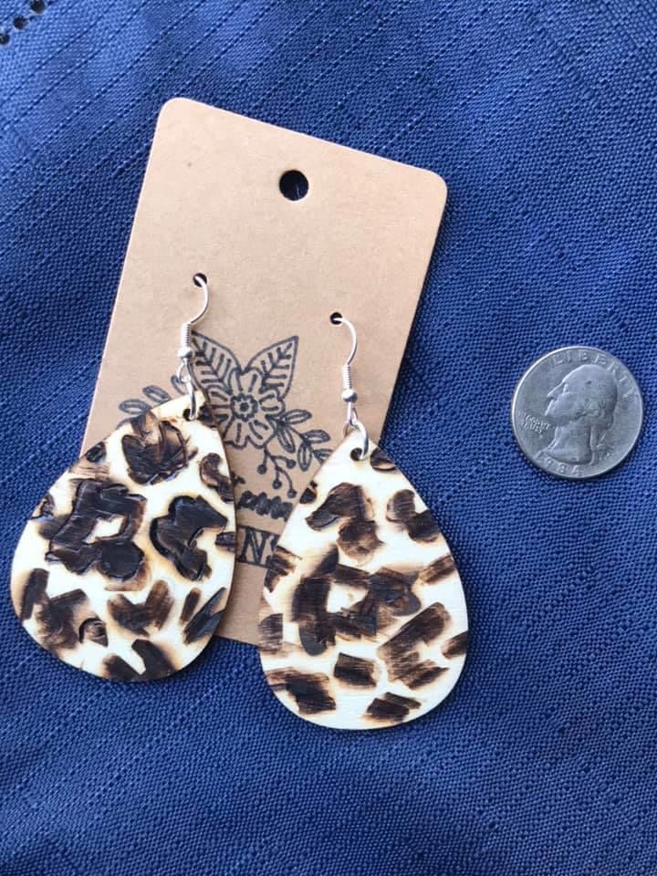 Cheetah Earrings
