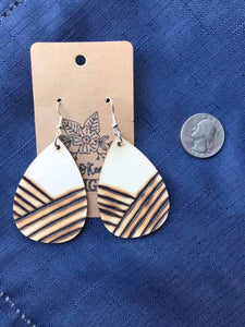 V Line Earrings