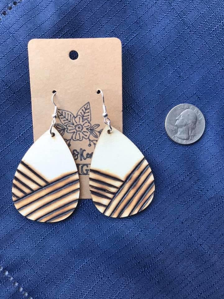 V Line Earrings