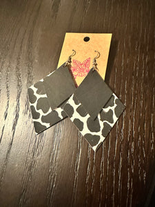 Cow Print Triangles