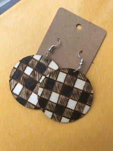 Buffalo Plaid Circles