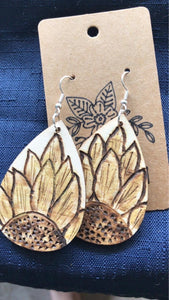 Metallic Sunflowers