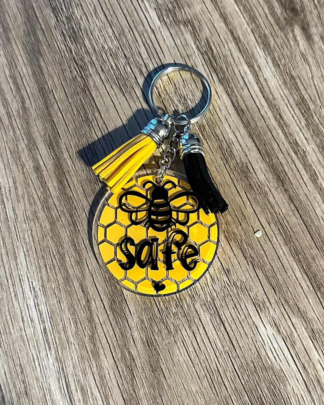 Be Safe Keychain