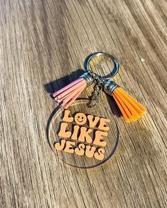 Love Like Jesus Keychain